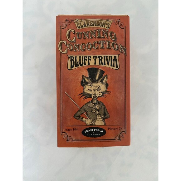 Bluff Trivia Knowledge Card Game Trivia Game - Picture 1 of 4